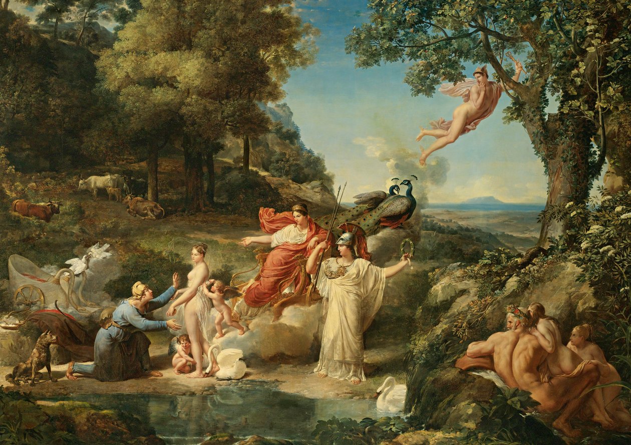 O julgamento de Paris de Guillaume Guillon Lethière