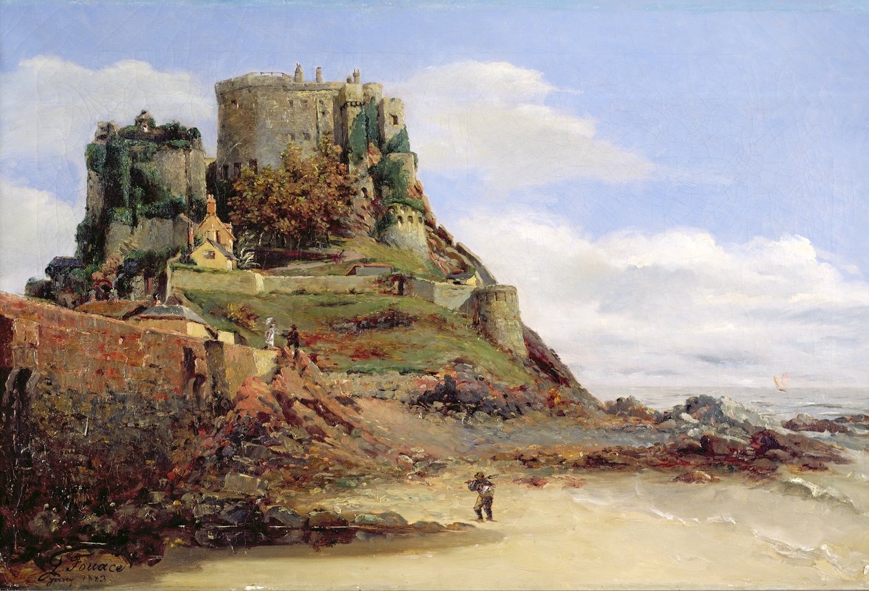 Vista de Jersey, 1883 de Guillaume Romain Fouace