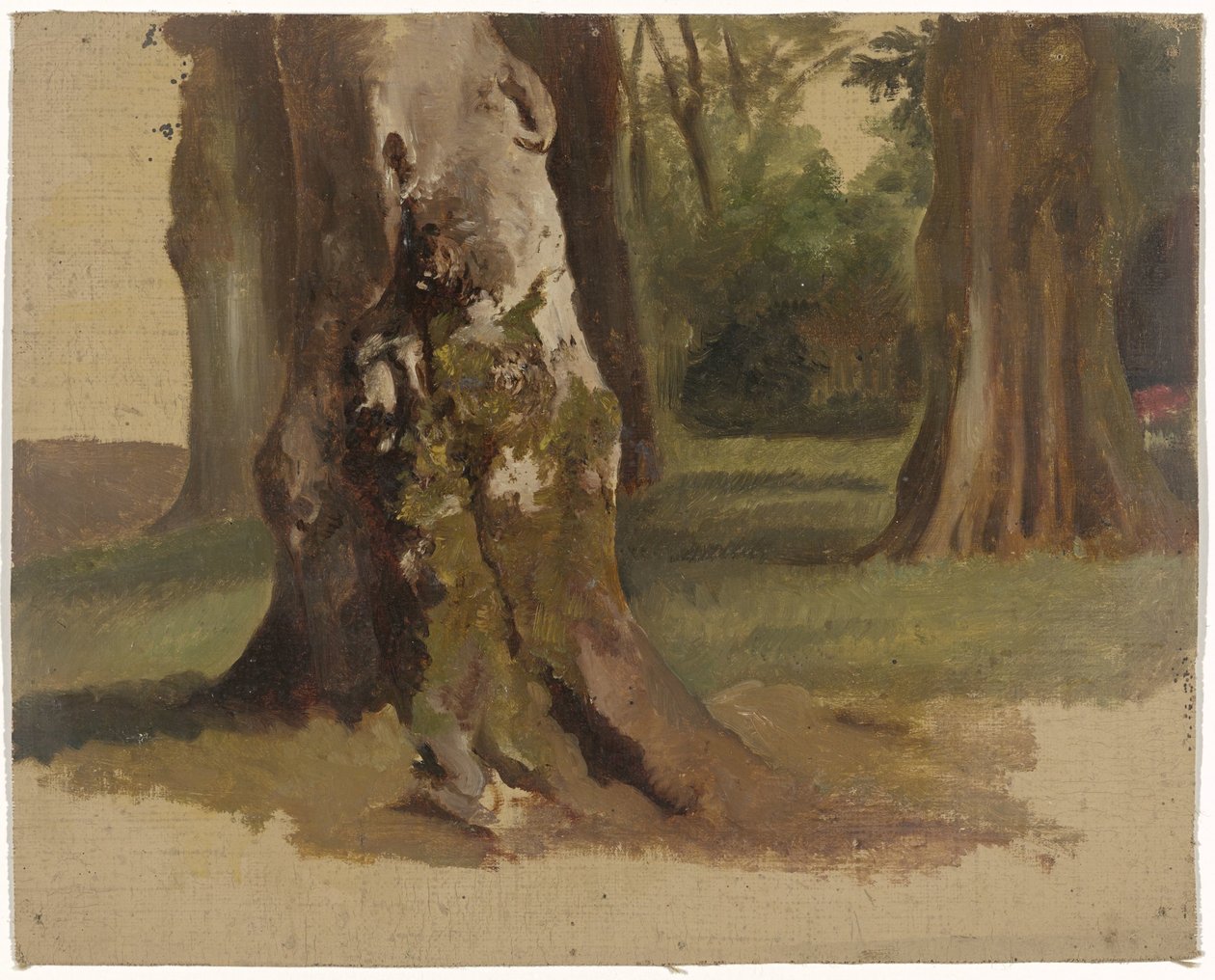 troncos de árvores de Guillaume Anne van der Brugghen