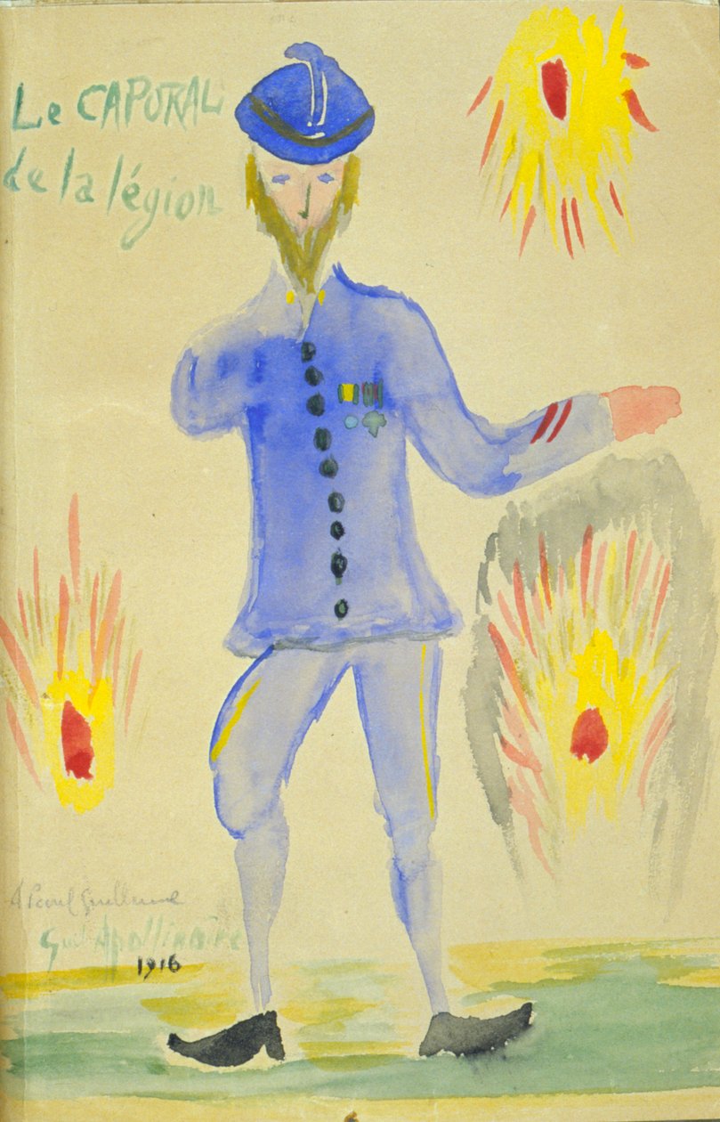 Cabo da legião, 1916 de Guillaume Apollinaire