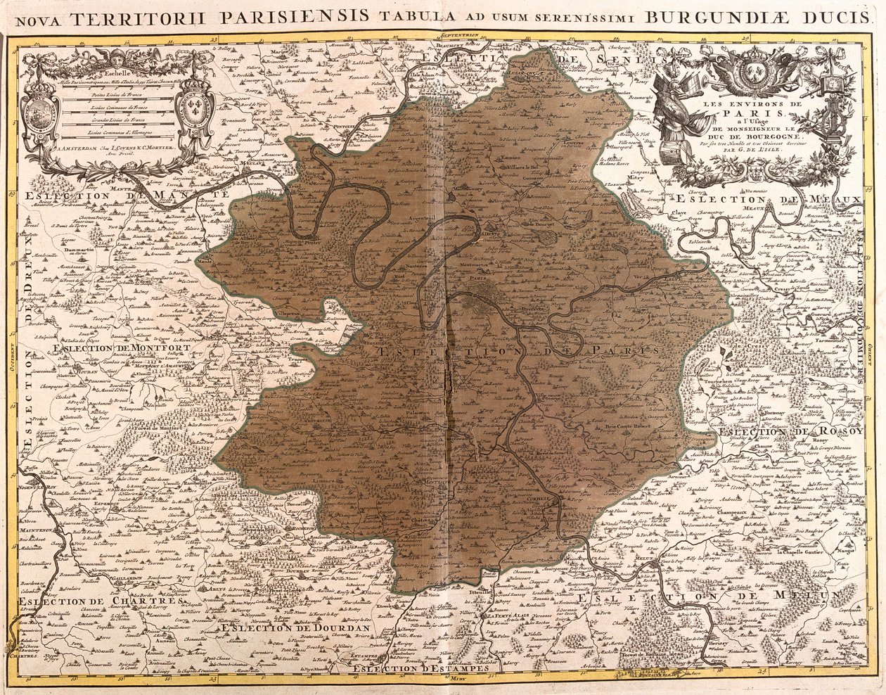 Paris, França de Guillaume Delisle