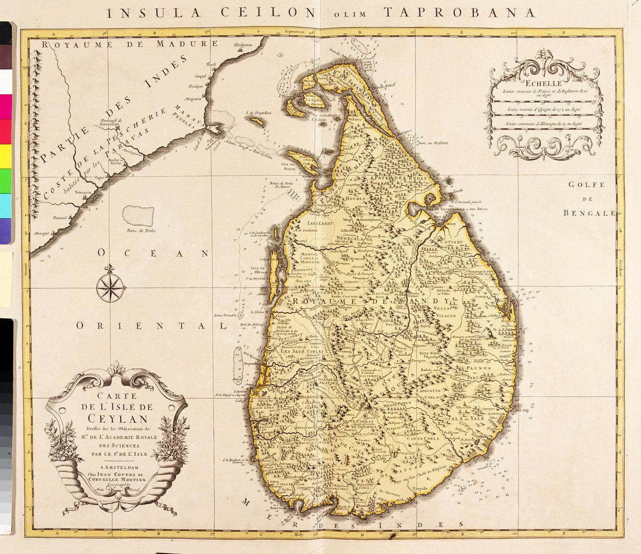 Sri Lanka de Guillaume Delisle