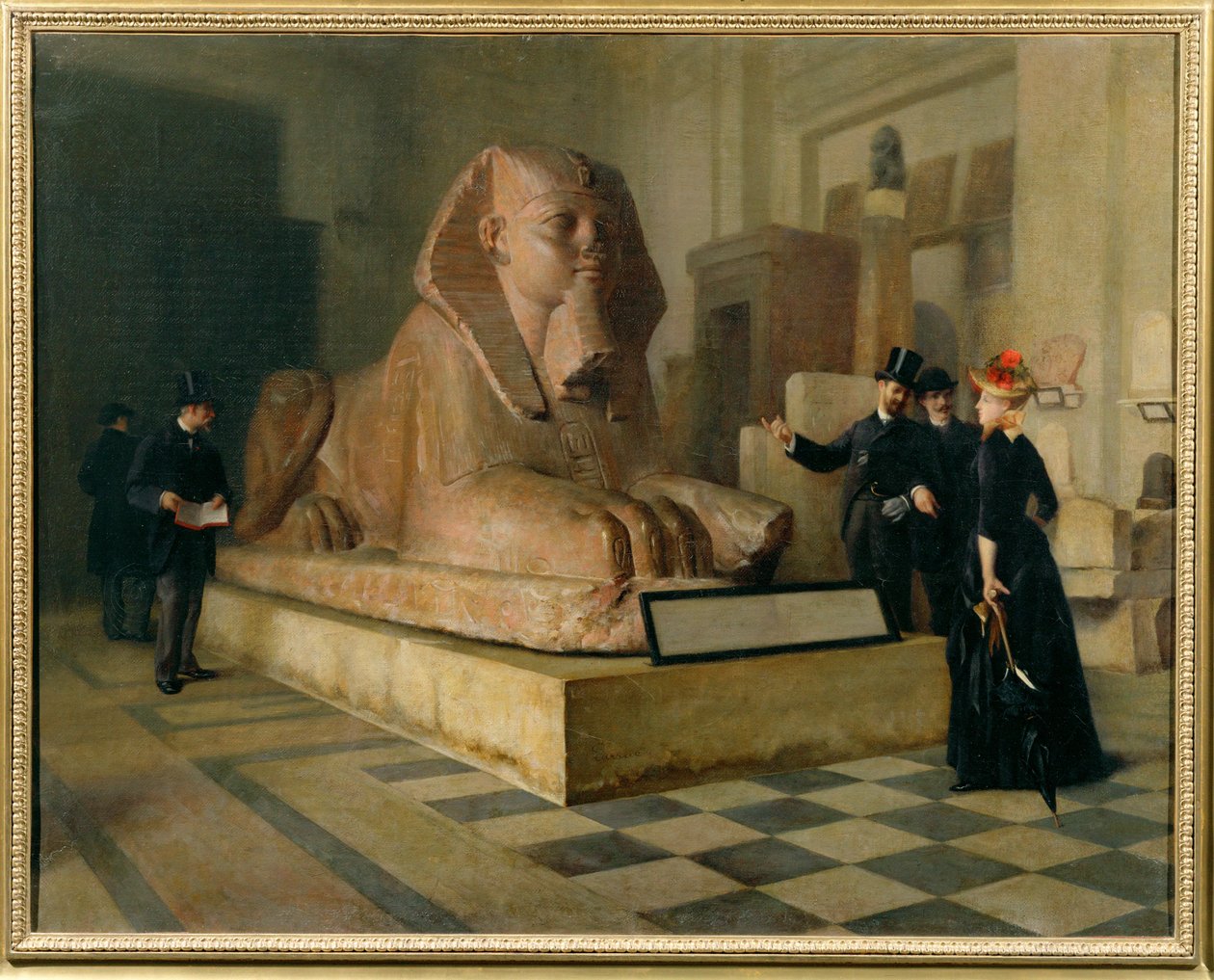 Quarto egípcio no Louvre ... de Guillaume Larrue