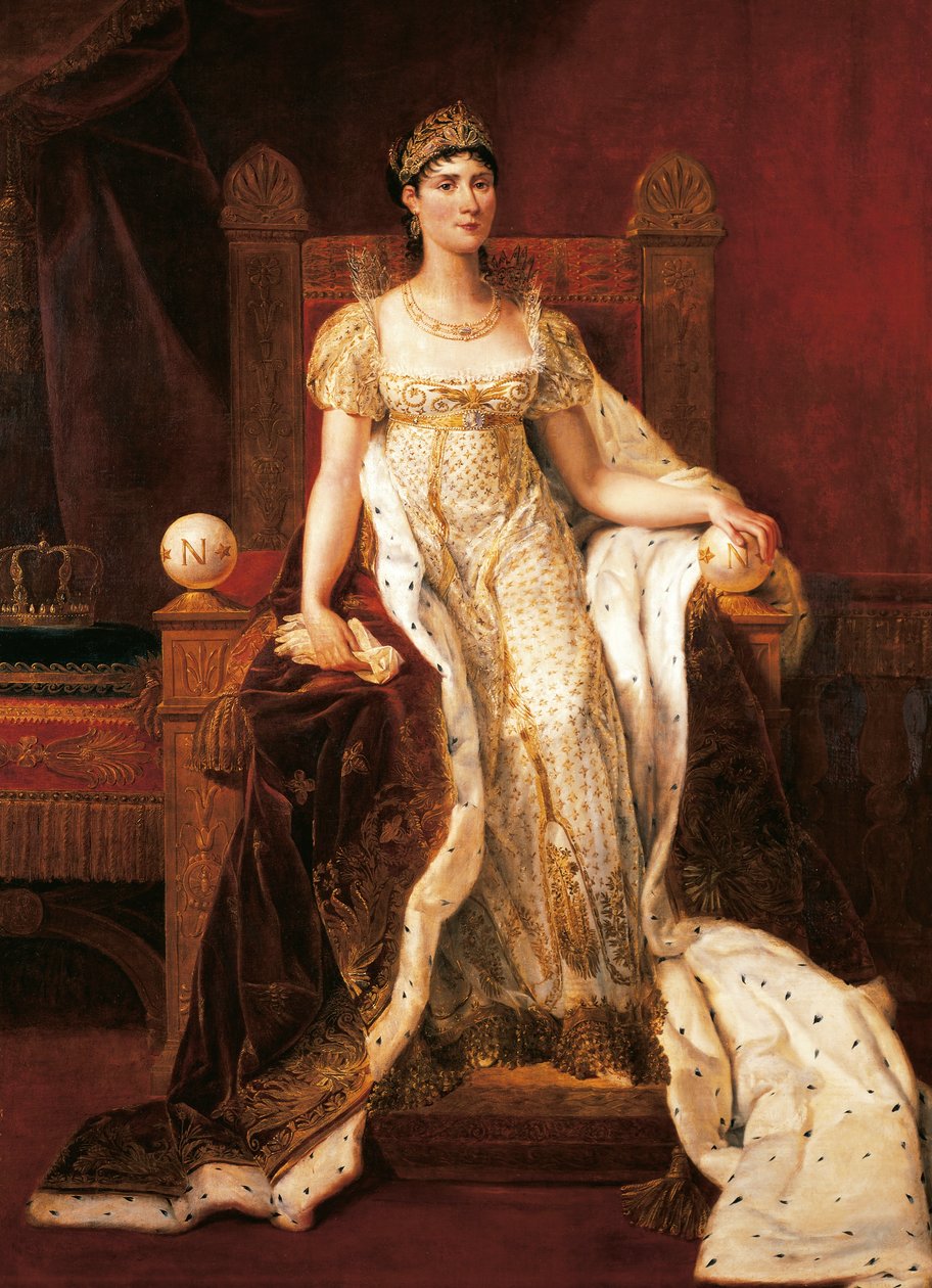 Retrato de Josefina Bonaparte, de Guillaume Guillon Lethiere, óleo sobre tela de Guillaume Lethiere