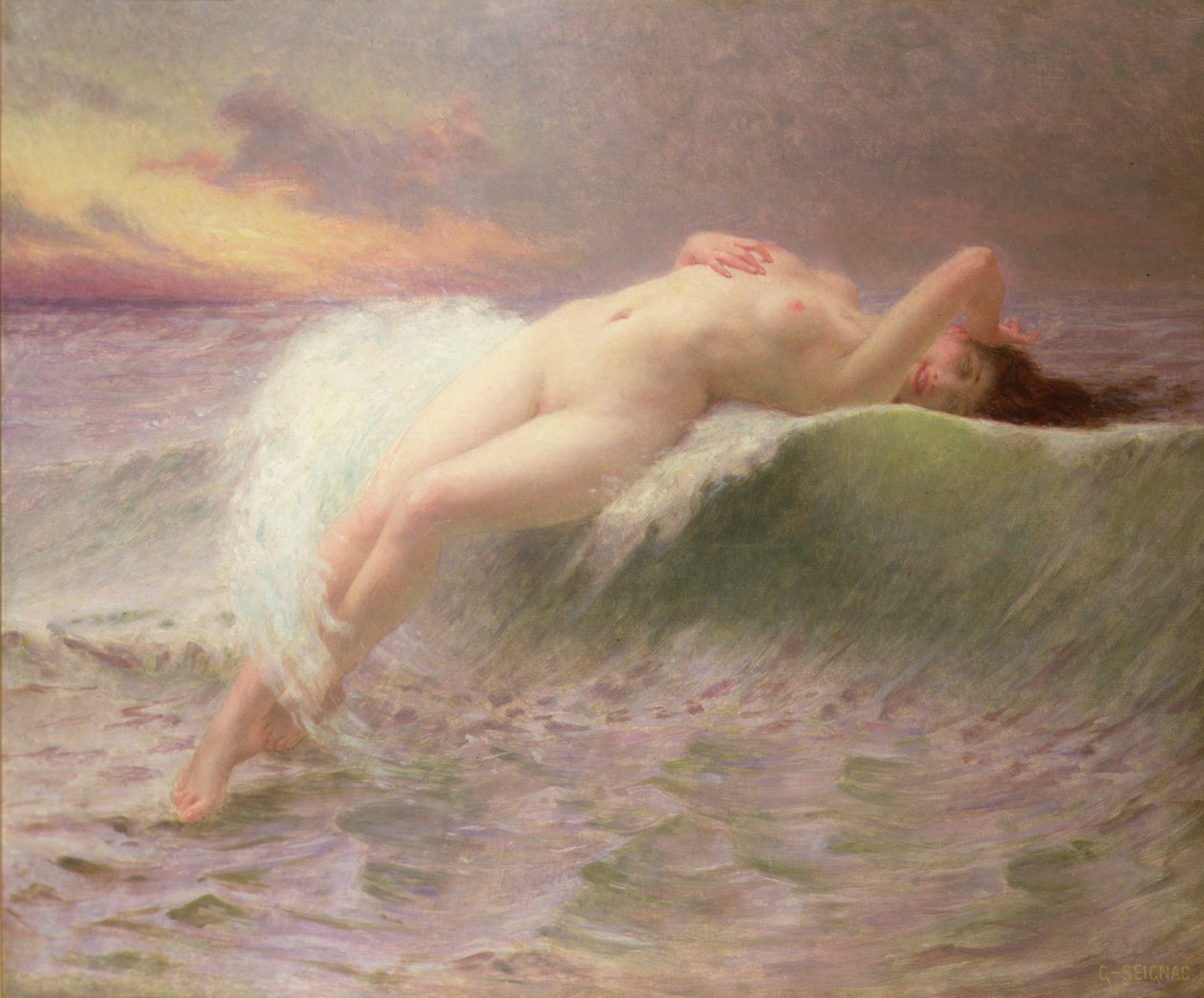 A Ninfa da Água de Guillaume Seignac
