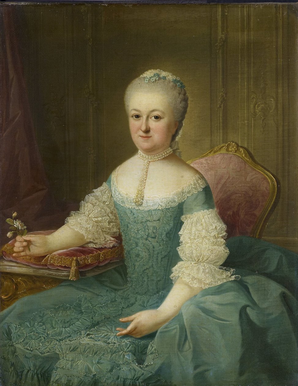 Retrato de uma senhora da família van de Poll, possivelmente Anna Maria Dedel, esposa de Jan van de Poll de Guillaume de Spinny
