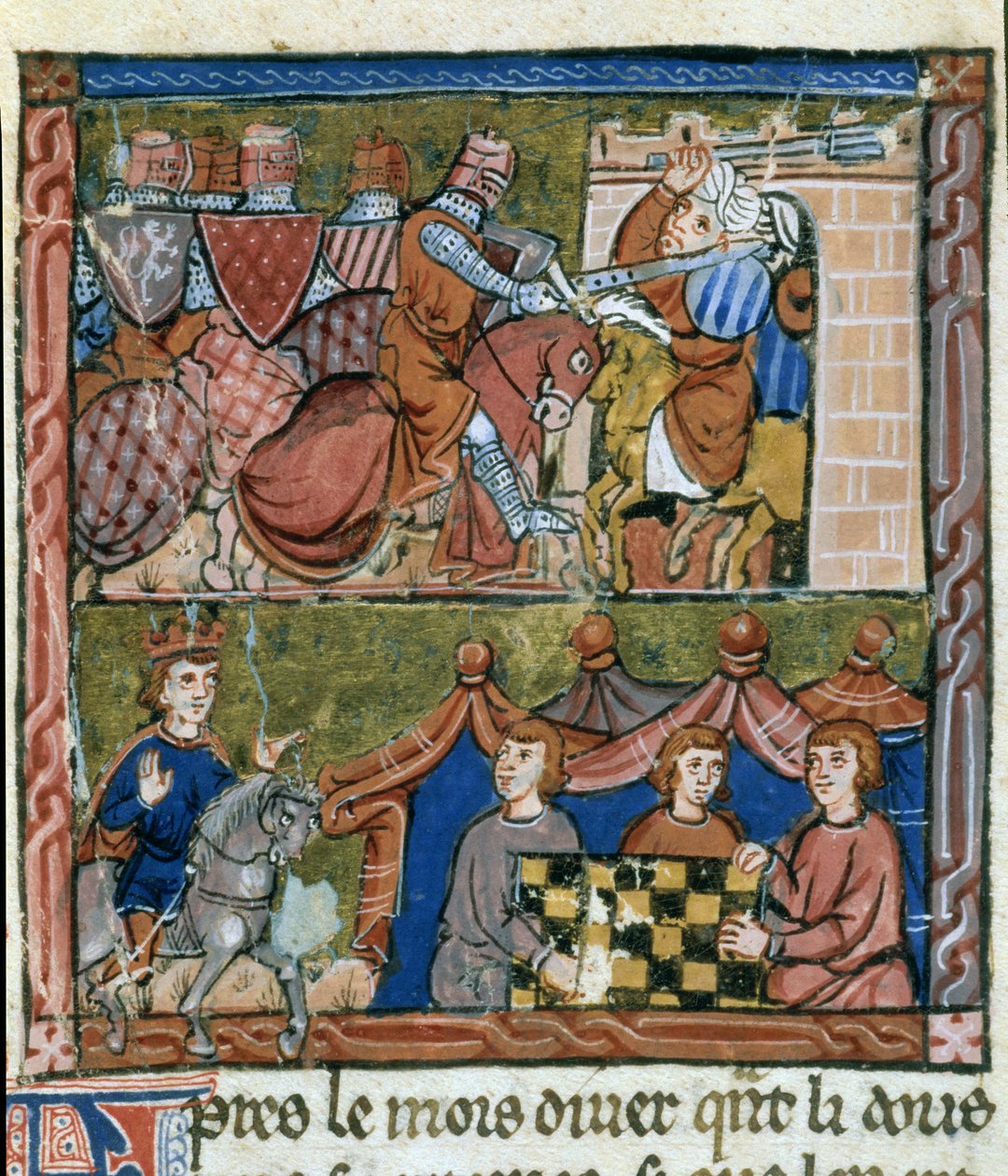 João II Comnene sitiando Cesaree d Antioquia de Guillaume de Tyr