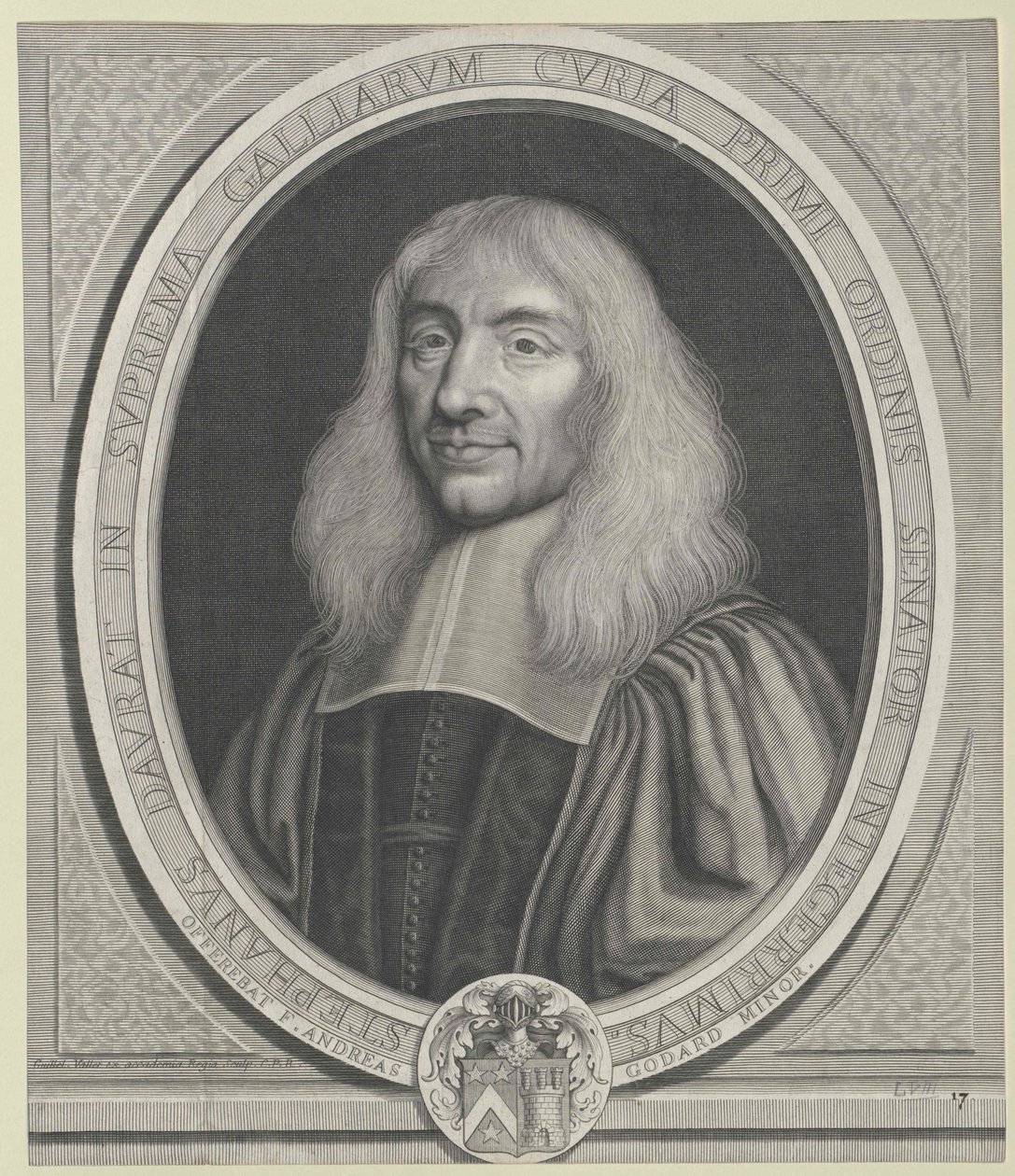 Etienne Daurat (impressão) de Guillelmus Vallet