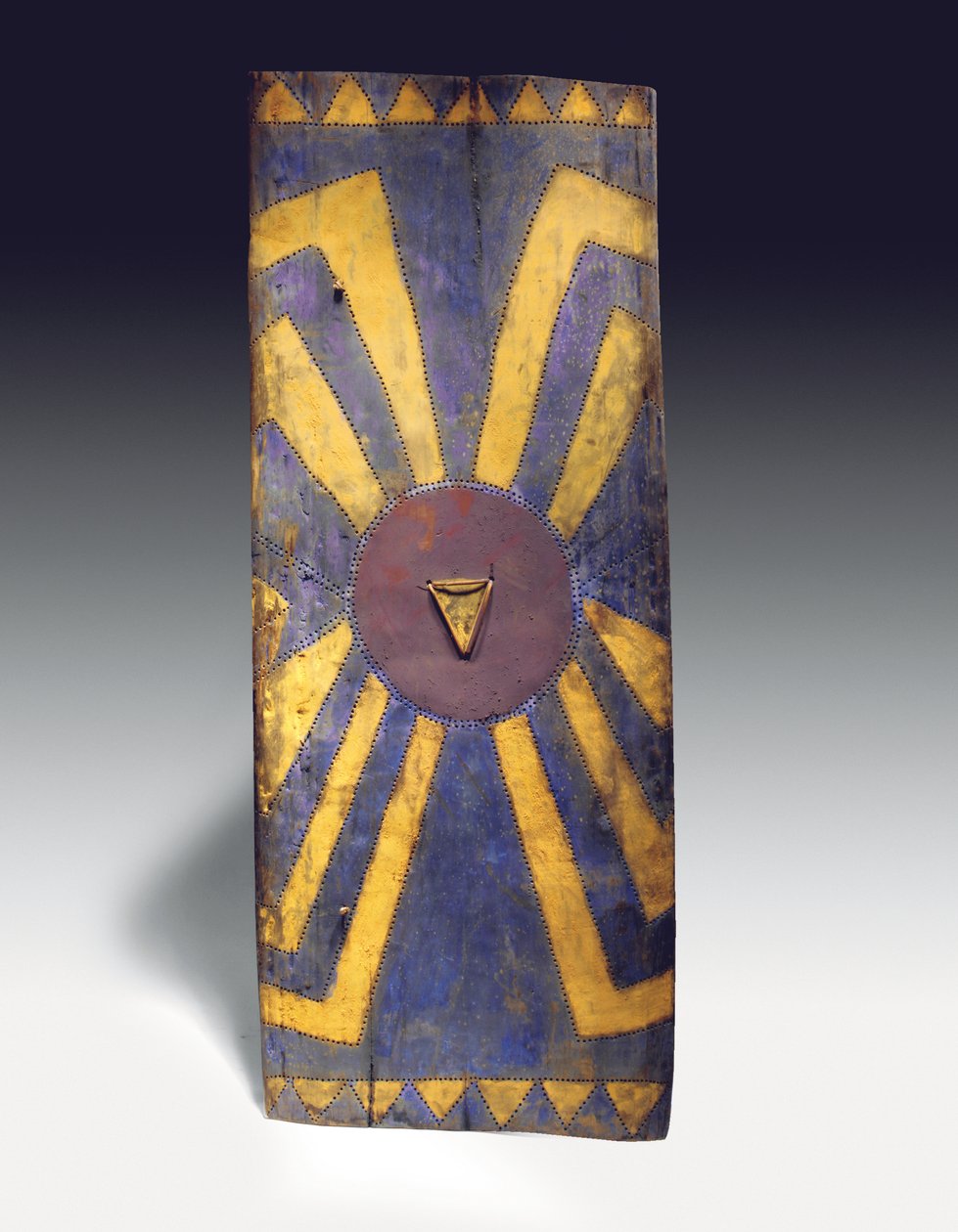 Escudo retangular das terras altas da Nova Guiné (madeira) de Guinean New