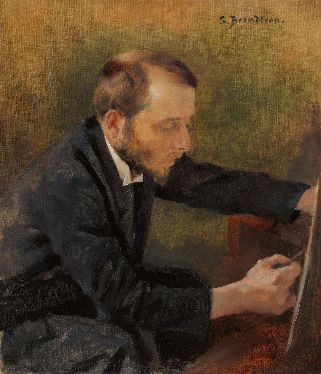Retrato de Eero Järnefelt de Gunnar Berndtson