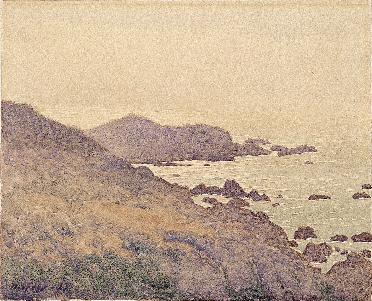 Costa californiana de Gunnar Widforss