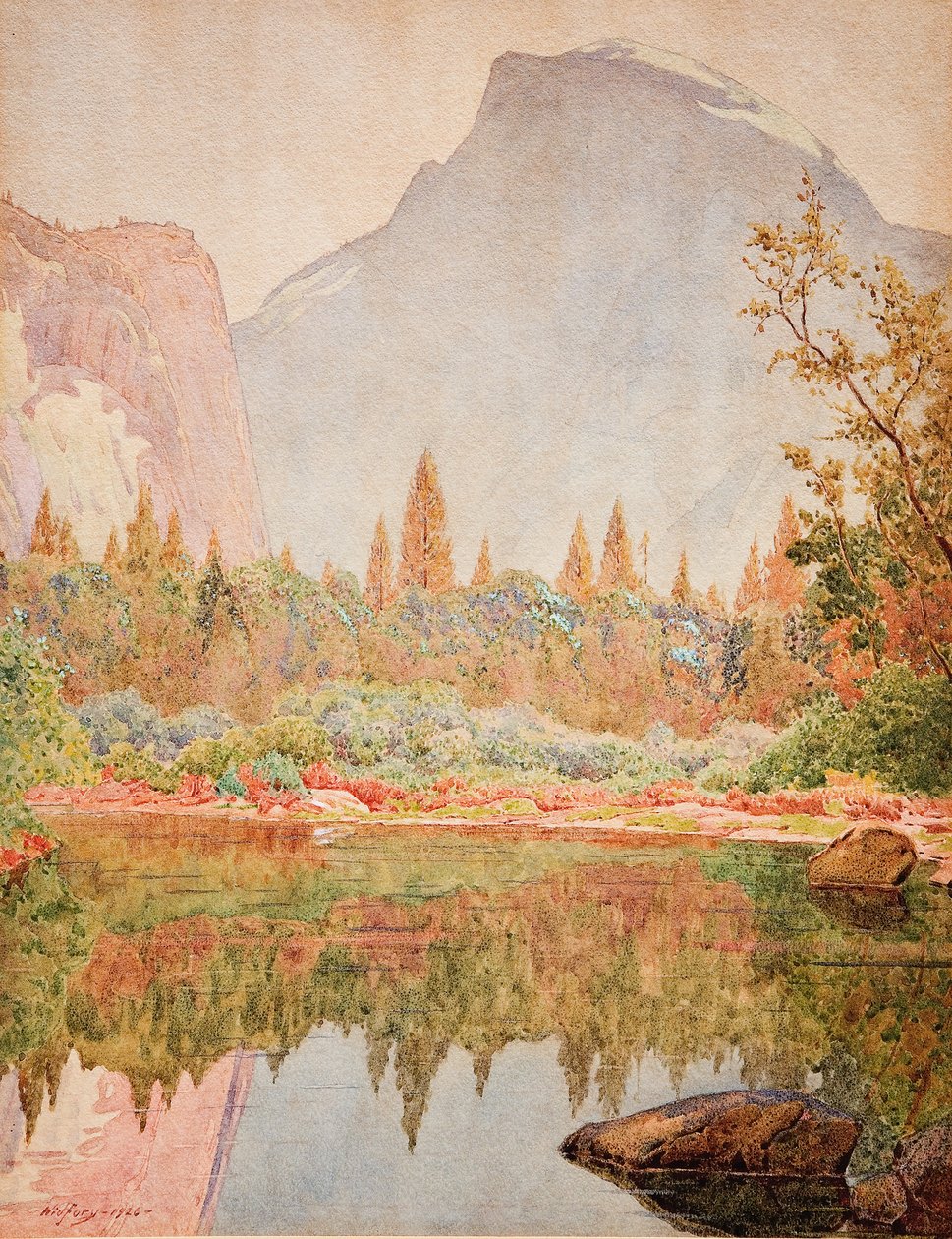 Half Dome, Yosemite de Gunnar Widforss