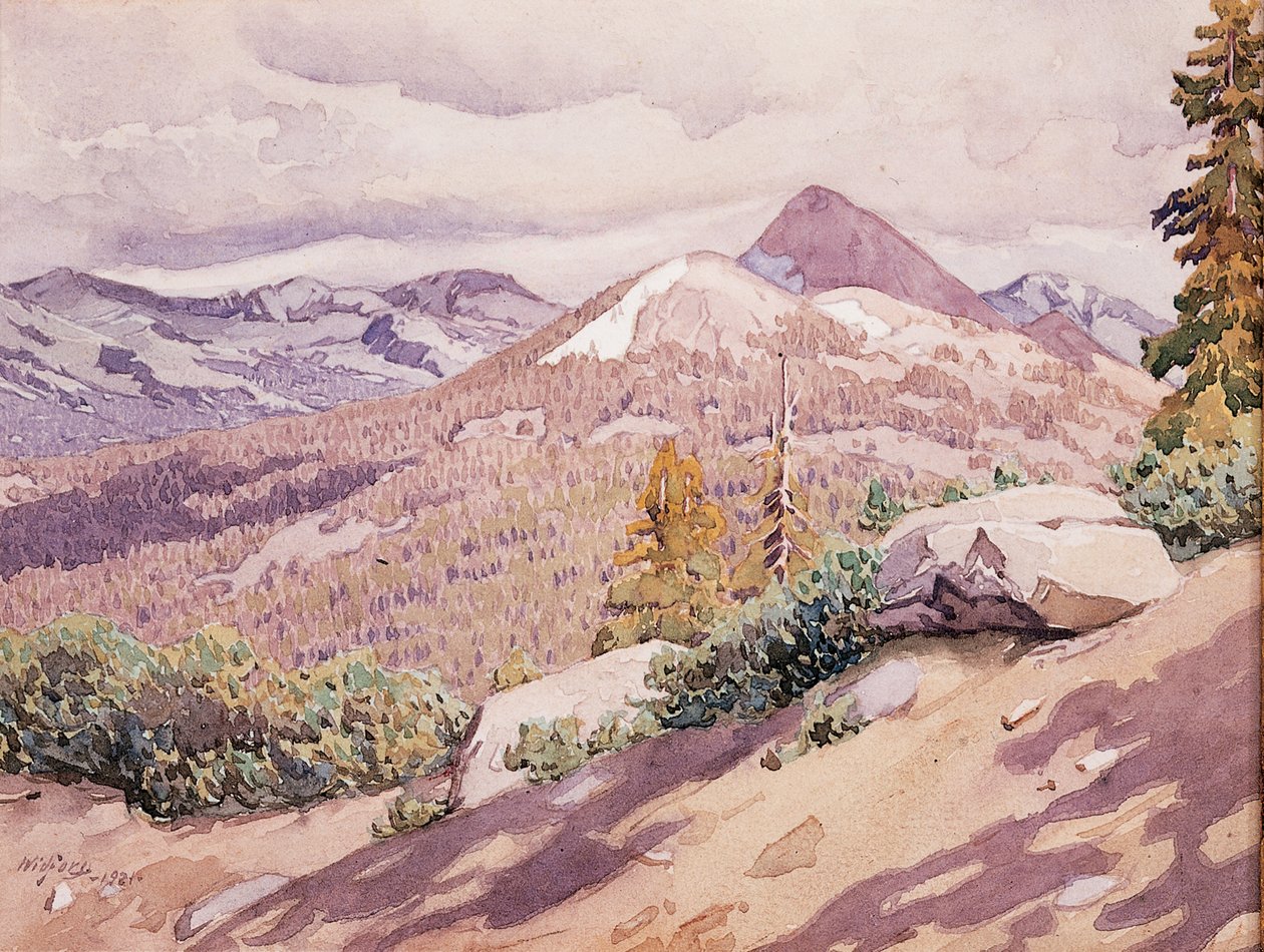 High Sierra de Gunnar Widforss