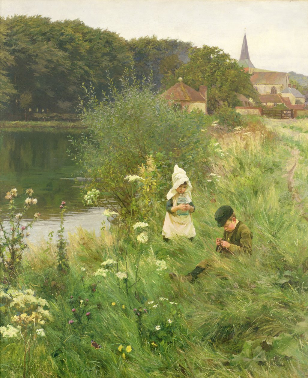 Sábado à tarde, 1893 de Gunning King