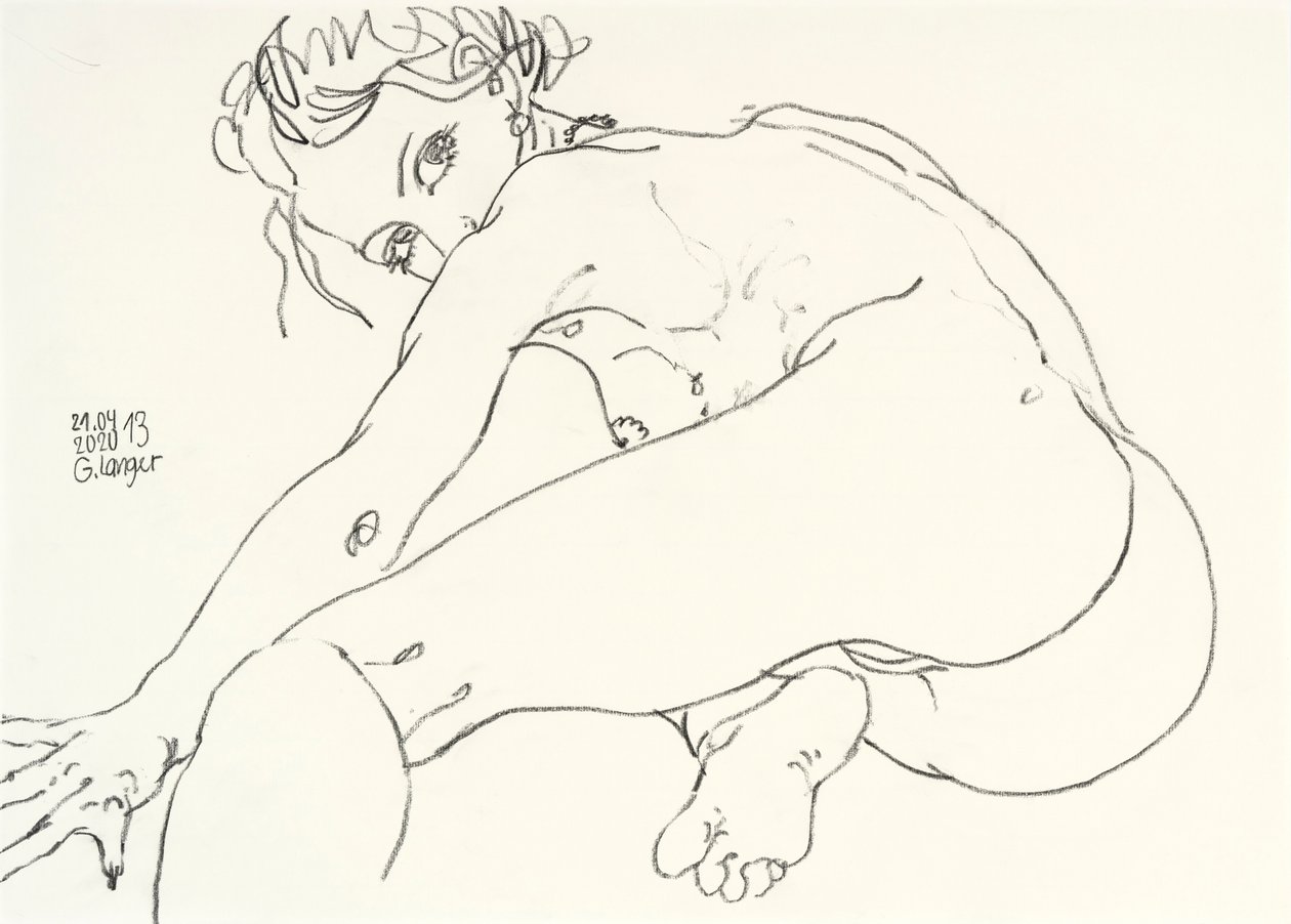 Nu feminino, símbolo de Gunter Langer