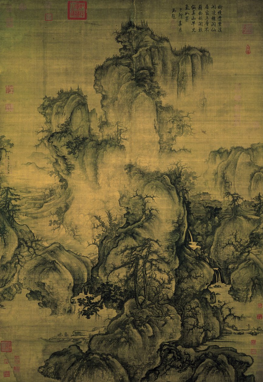 Chinês: 《早春圖》 Início da primavera de Guo Xi