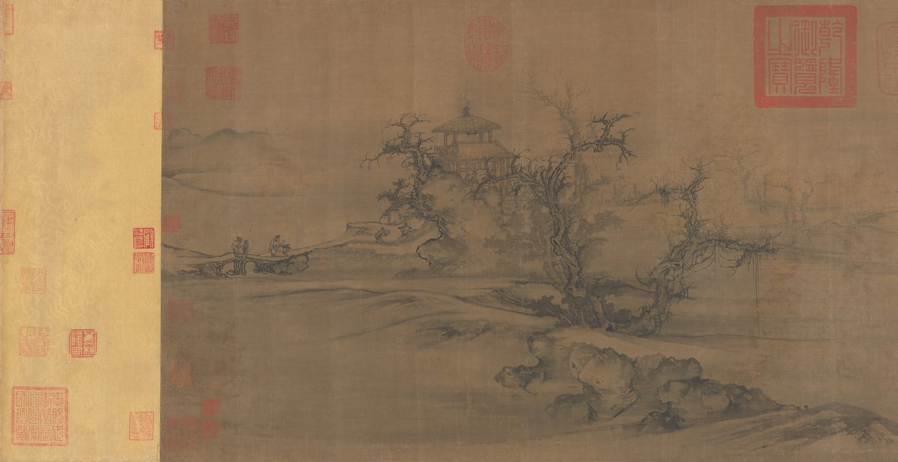 Árvores Velhas, Distância de Nível, ca. 1080. de Guo Xi