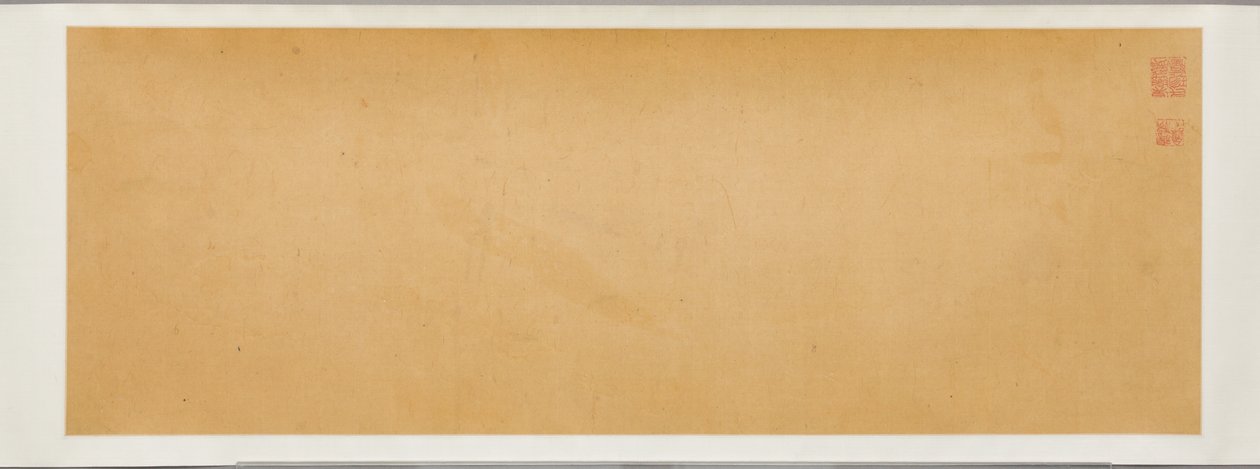 Paisagem com pescador e poema (tinta sobre papel) (ver também 3514522-3) de Guo Xu Guo Xu