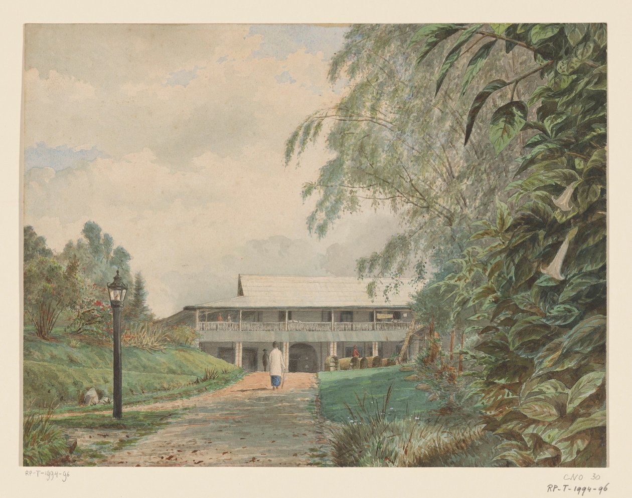 Balneário em Sindanglaja de Gustaaf Frederik Tydeman