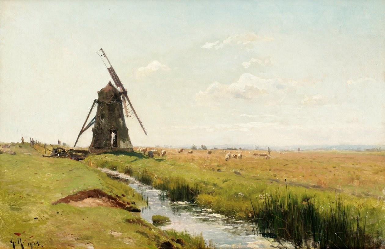 Toupeira na ripa de Gustaf Rydberg