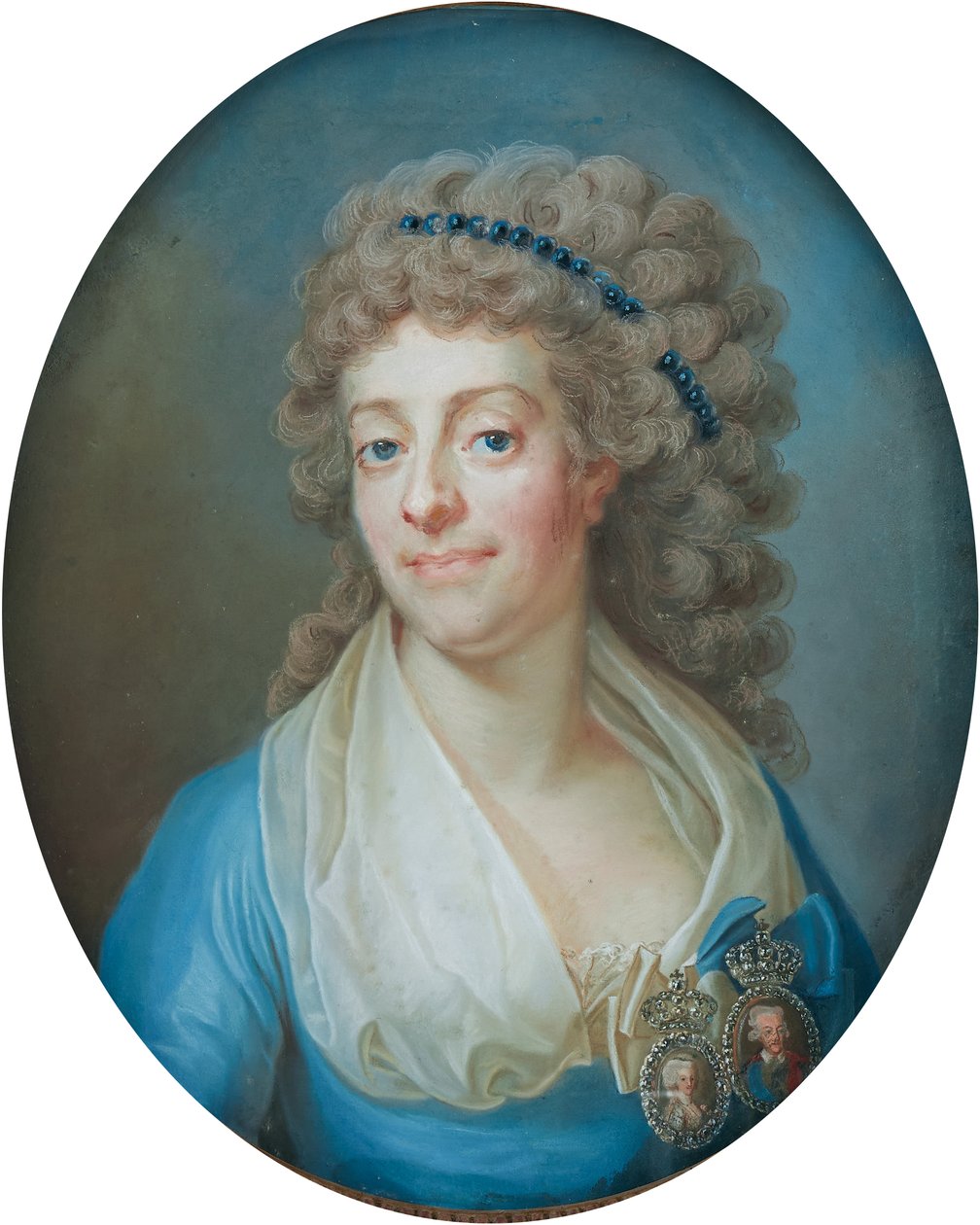 Retrato de Hedvig Katarina Piper de Gustaf Lundberg