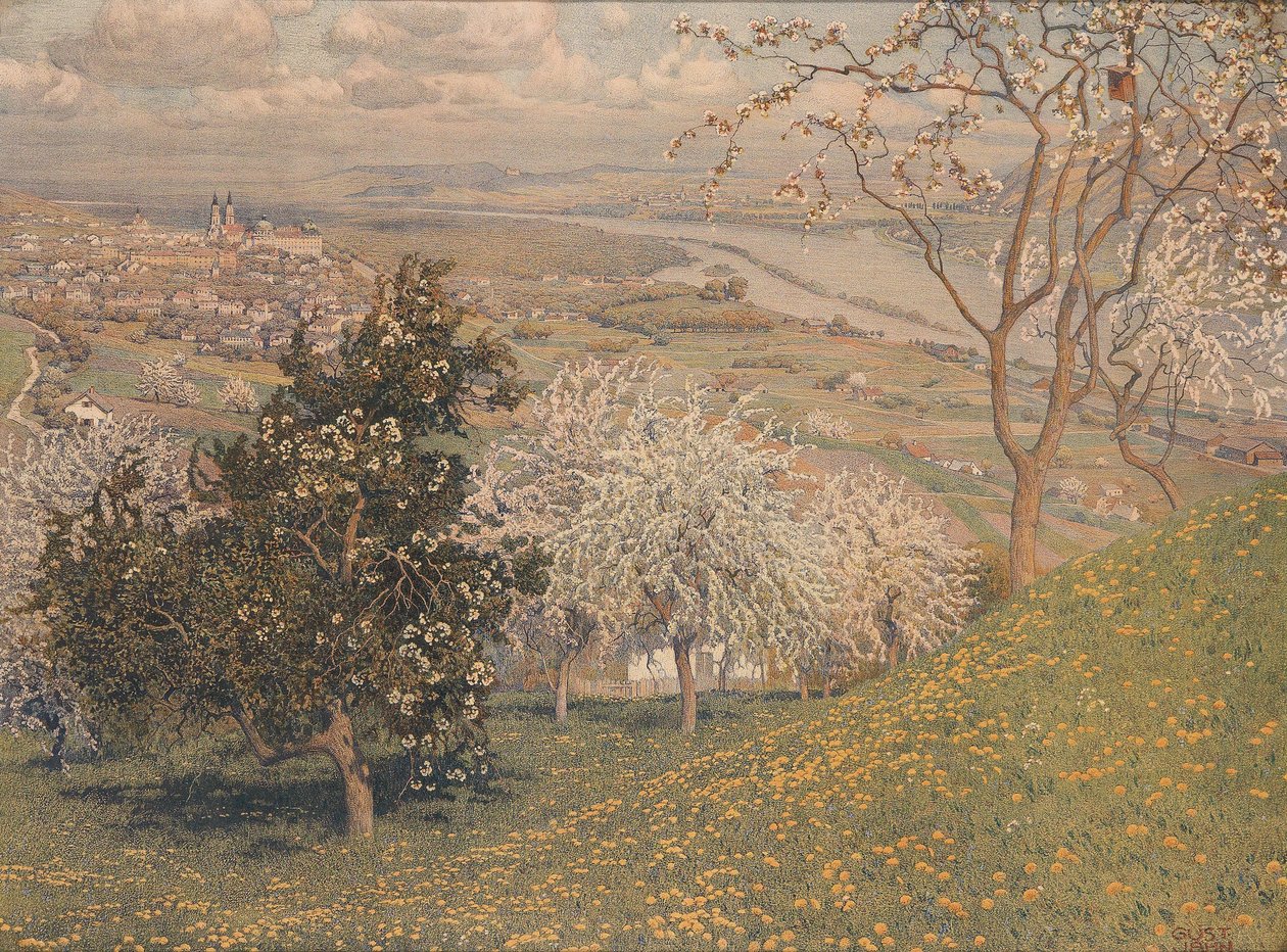 primavera de Gustav Jahn