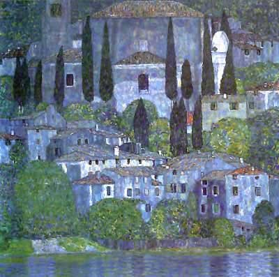 Igreja em Cassone de Gustav Klimt