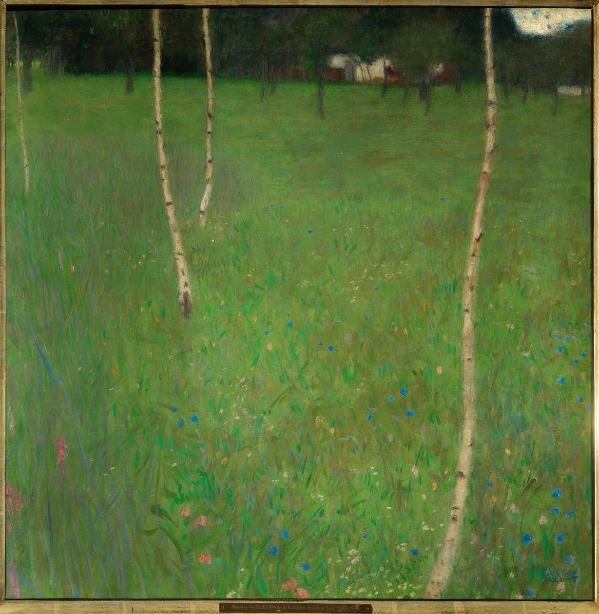 Quinta com bétulas de Gustav Klimt
