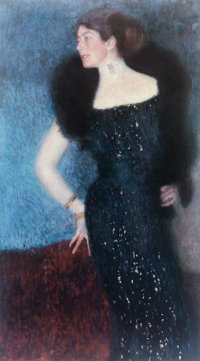 Retrato Rose von Rosthorn-Friedmann cortado de Gustav Klimt