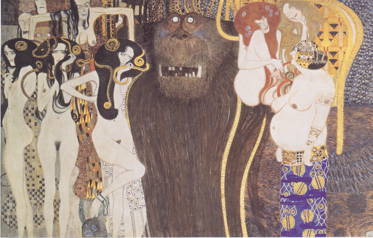 As forças inimigas de Gustav Klimt
