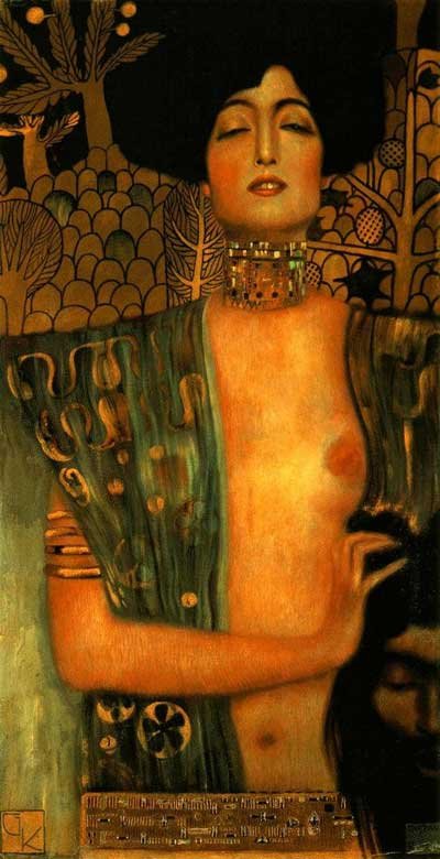 Judith com a cabeça de Holofernes de Gustav Klimt