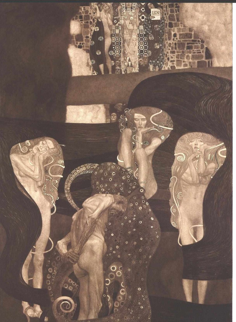 Jurisprudenz - 1945 zerstört de Gustav Klimt