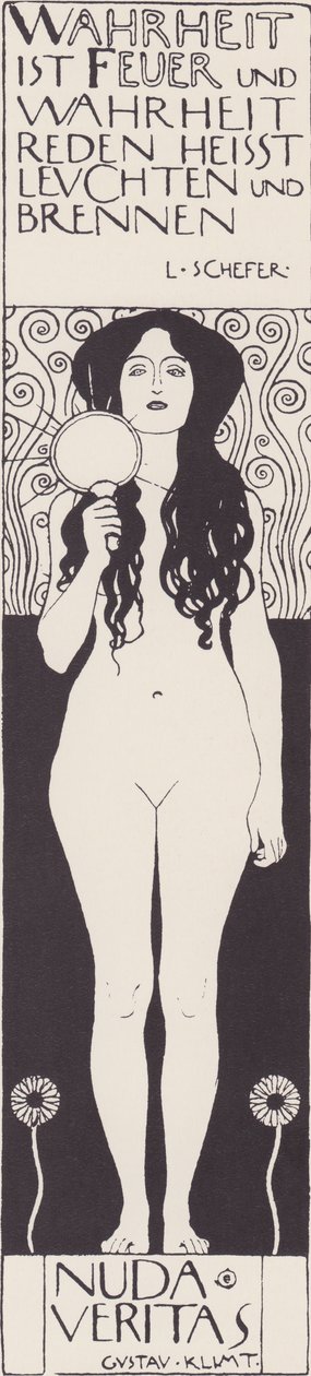 verdade nua de Gustav Klimt