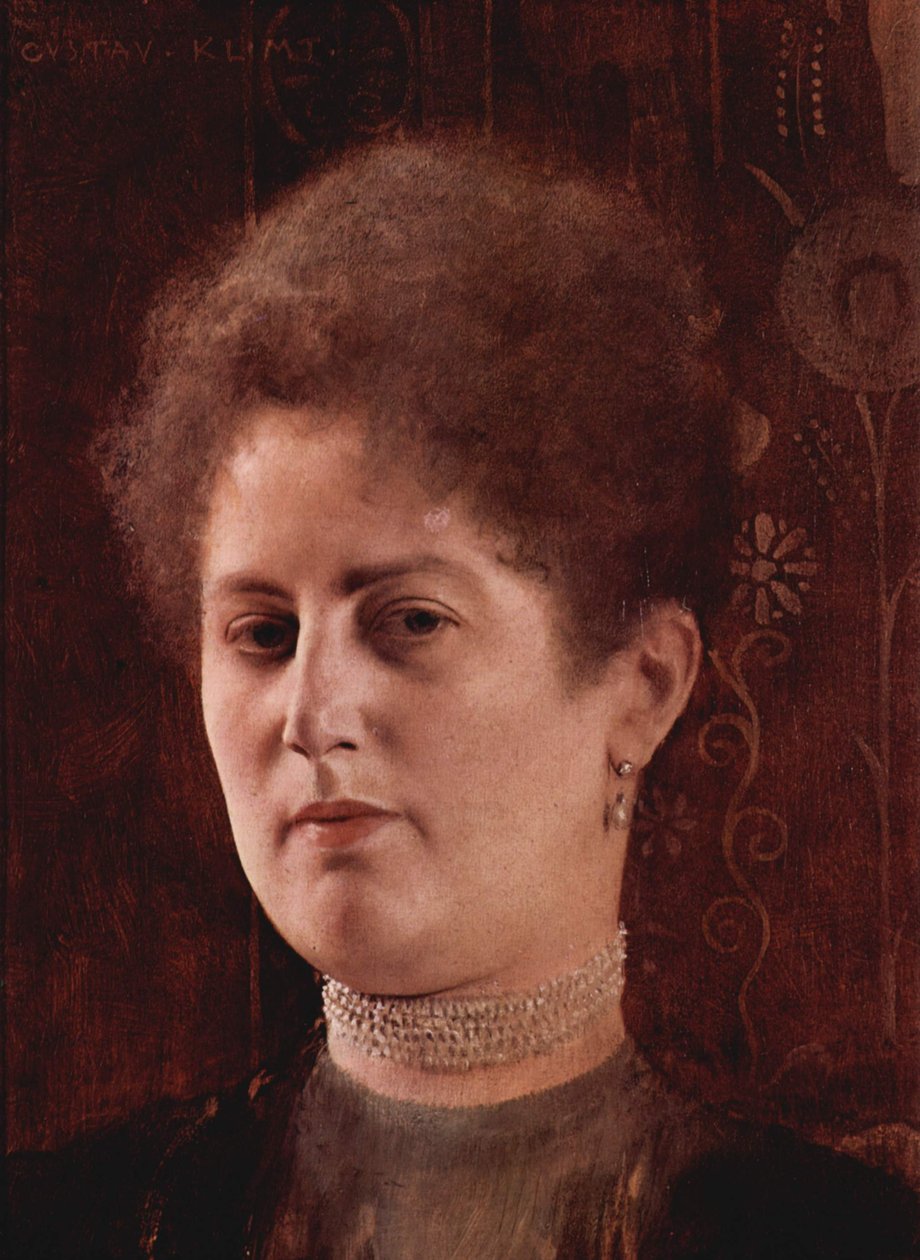 Retrato de uma mulher de Gustav Klimt