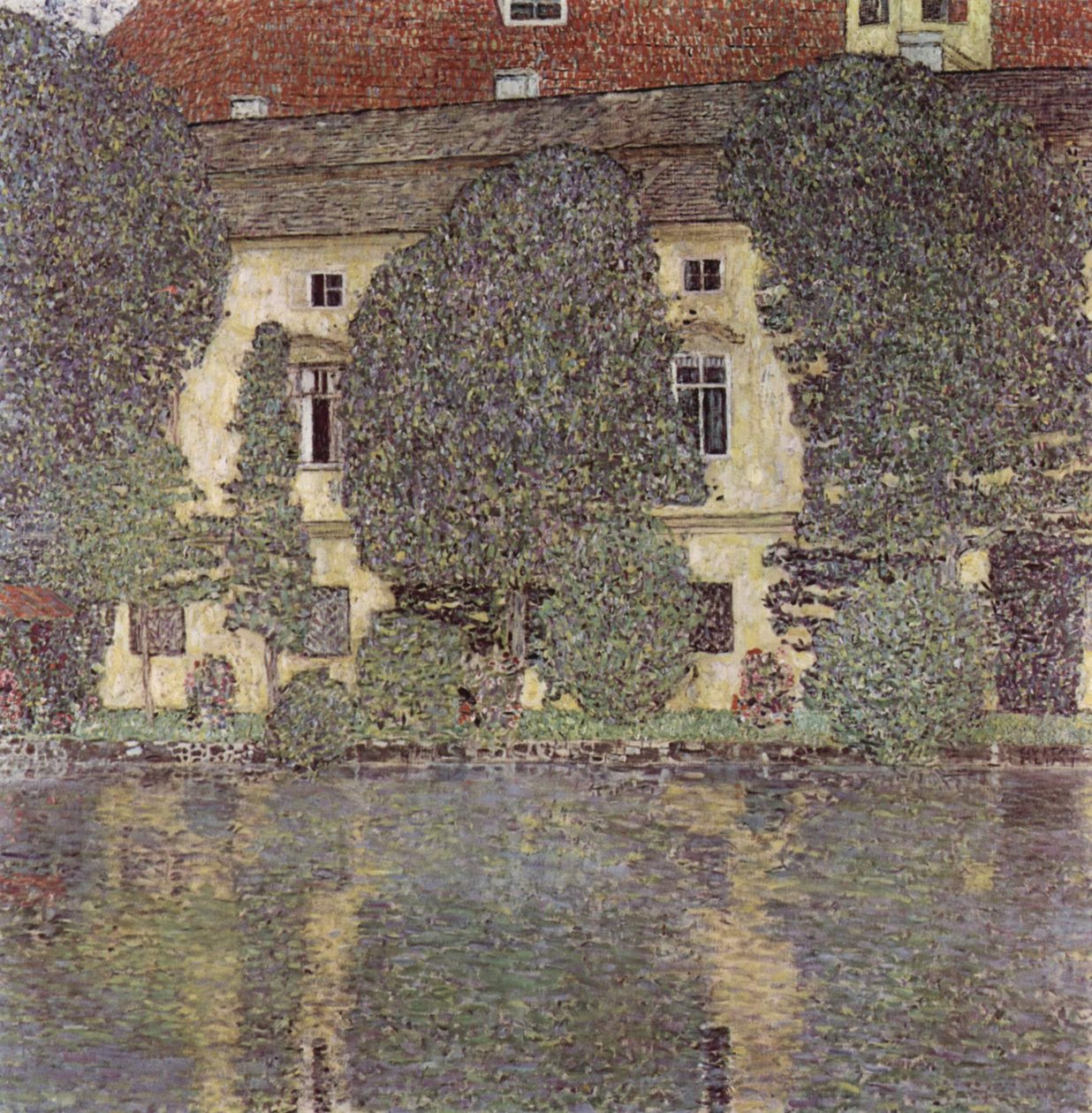 Câmara do Castelo no Attersee de Gustav Klimt