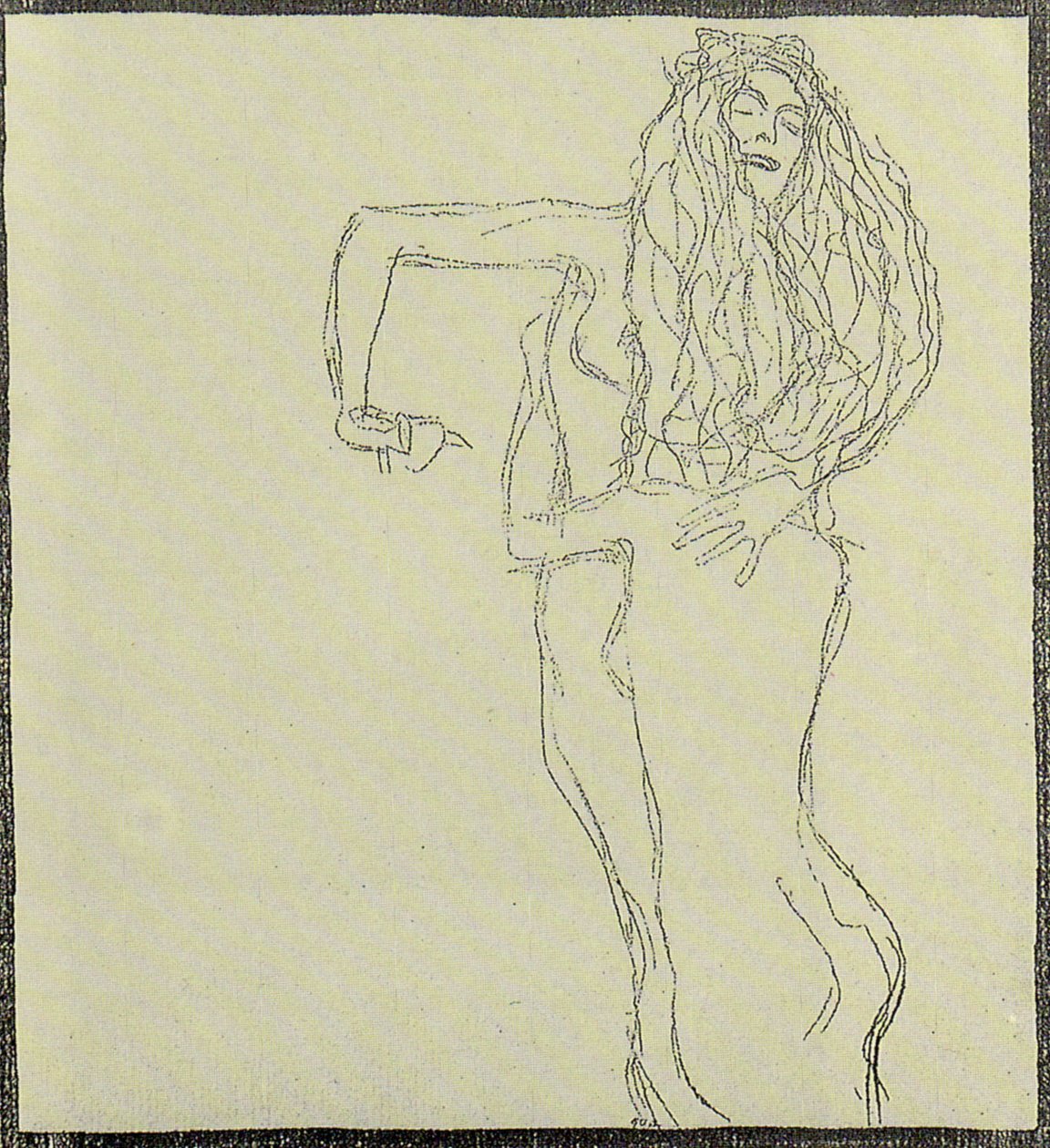 cobras de água de Gustav Klimt