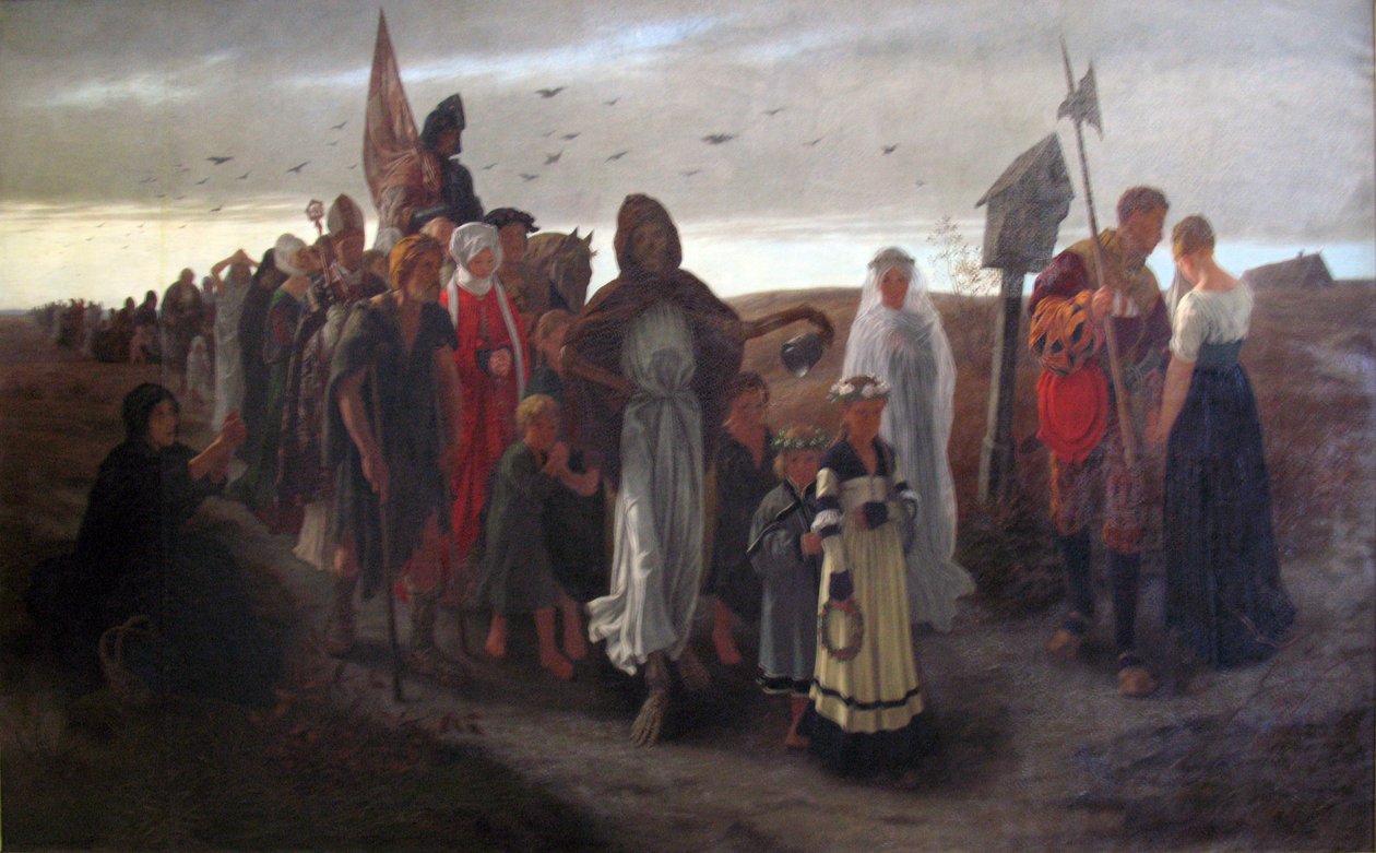 Procissão da morte de Gustav Adolph Spangenberg