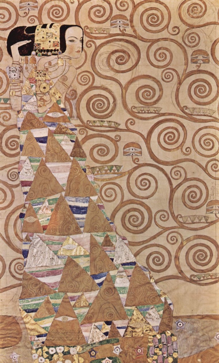A expectativa de Gustav Klimt