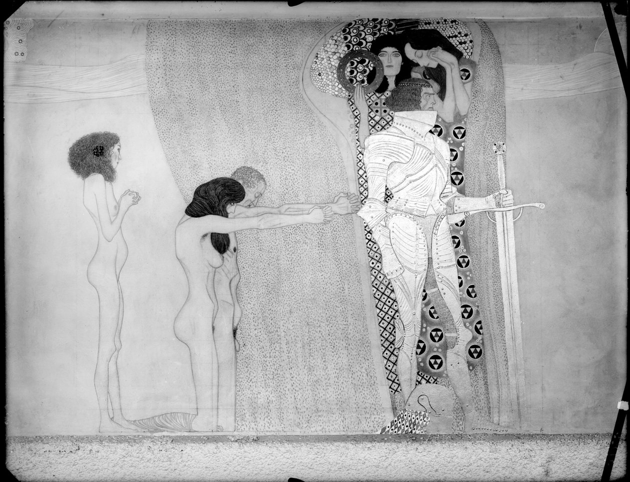 14ª exposição da Secessão Vienense de Gustav Klimt