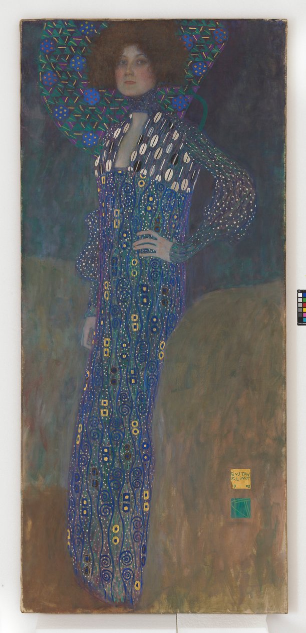 Retrato de Emilie Flöge de Gustav Klimt