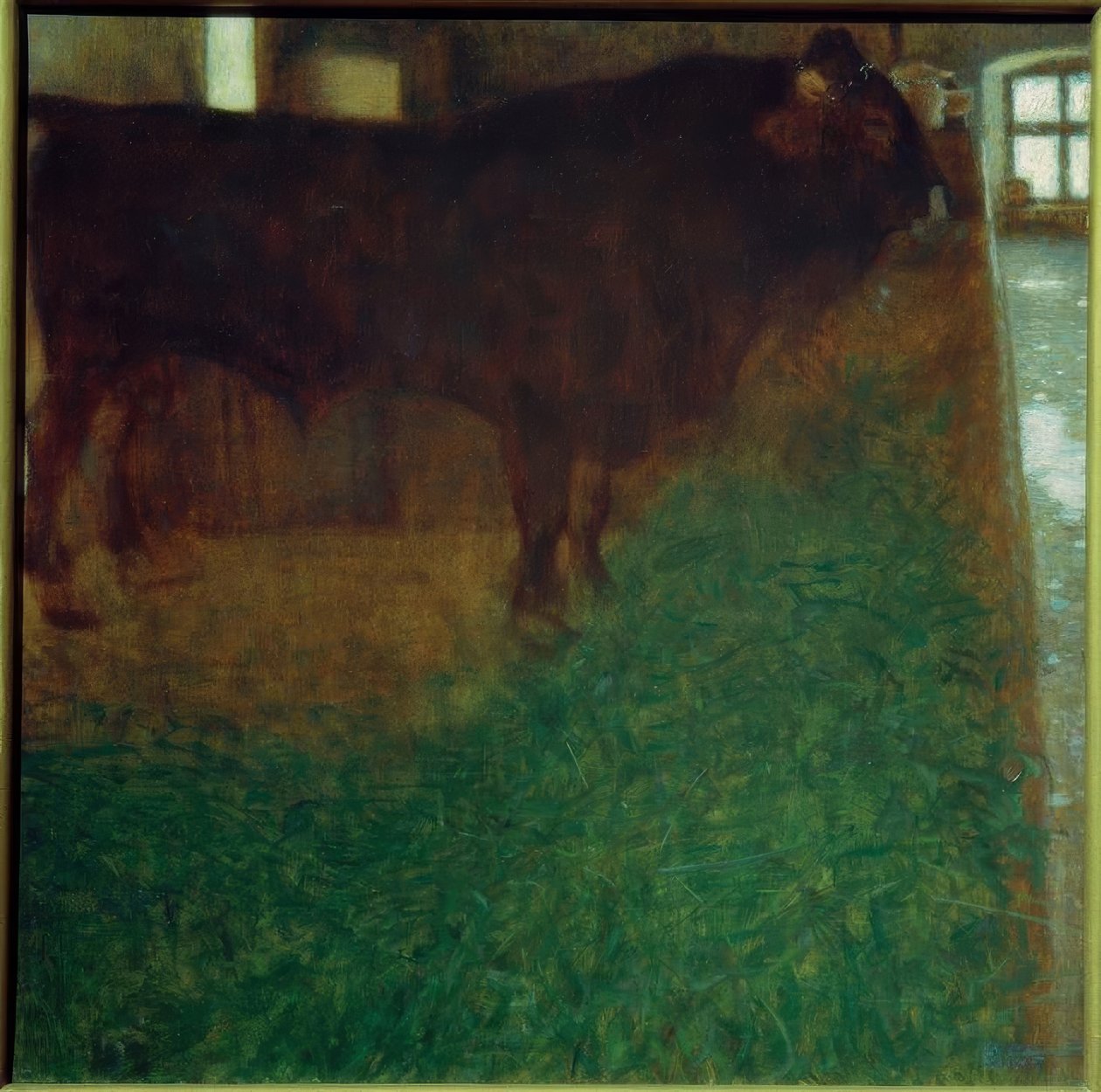 O Touro Negro (The Bull Martin) de Gustav Klimt