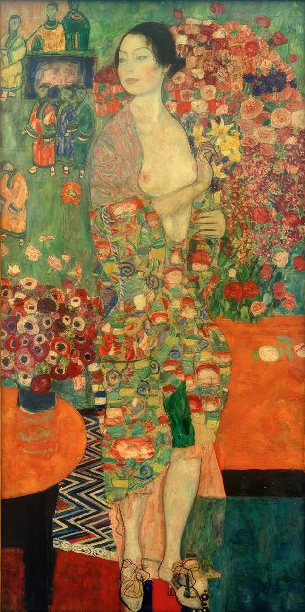 O dançarino de Gustav Klimt