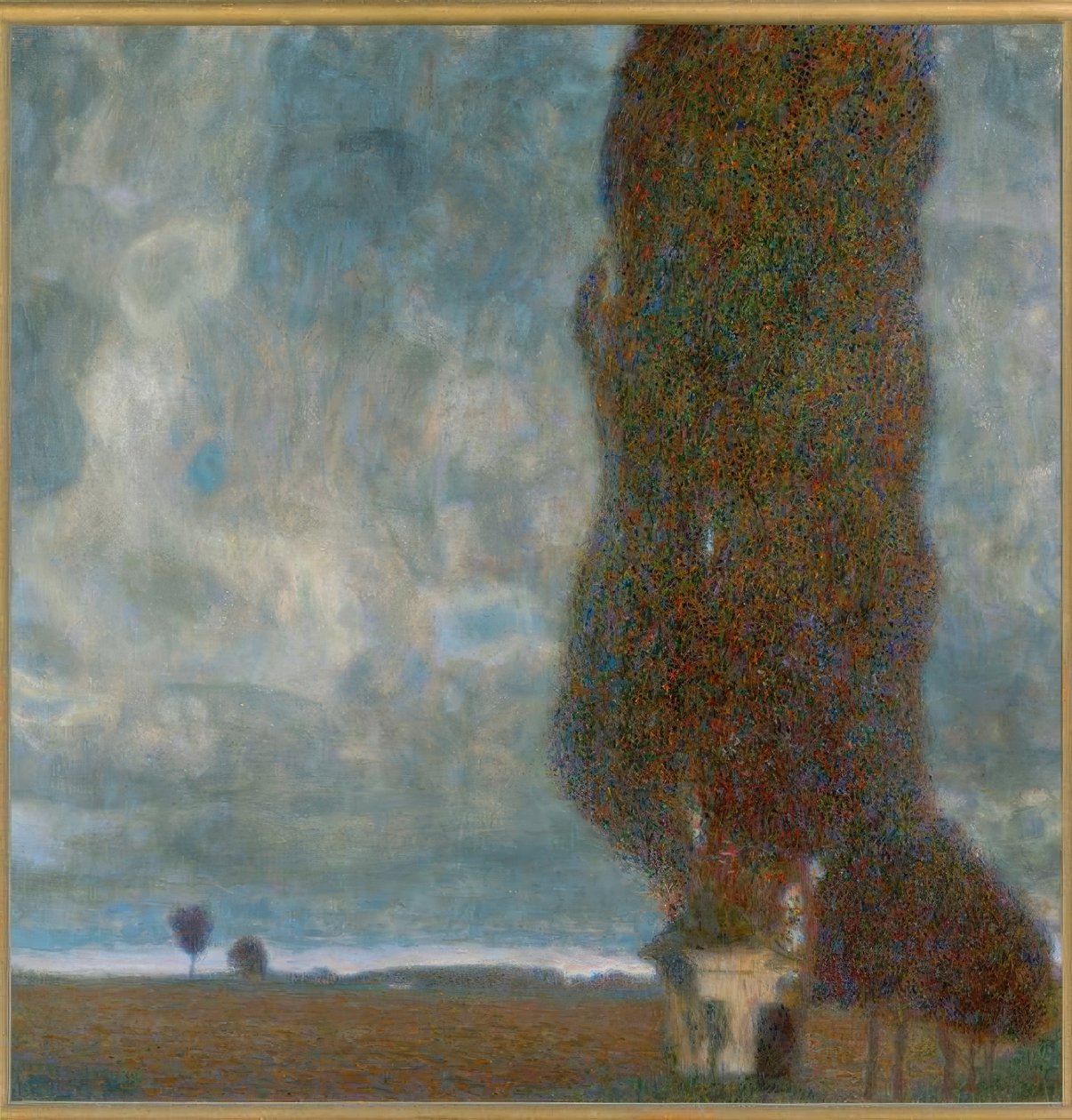 O grande álamo II de Gustav Klimt