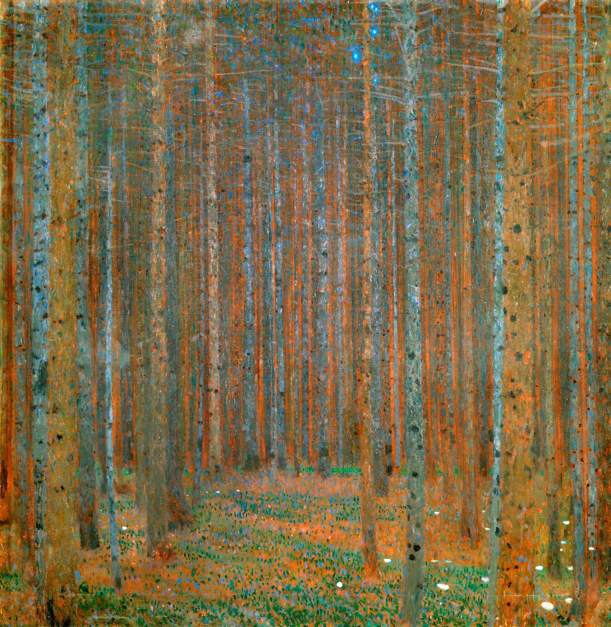 Floresta de abetos I, 1901 de Gustav Klimt