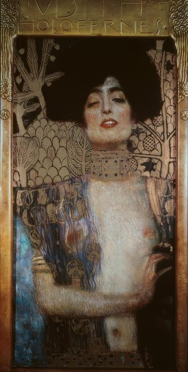 Judith com a cabeça de Holofernes de Gustav Klimt
