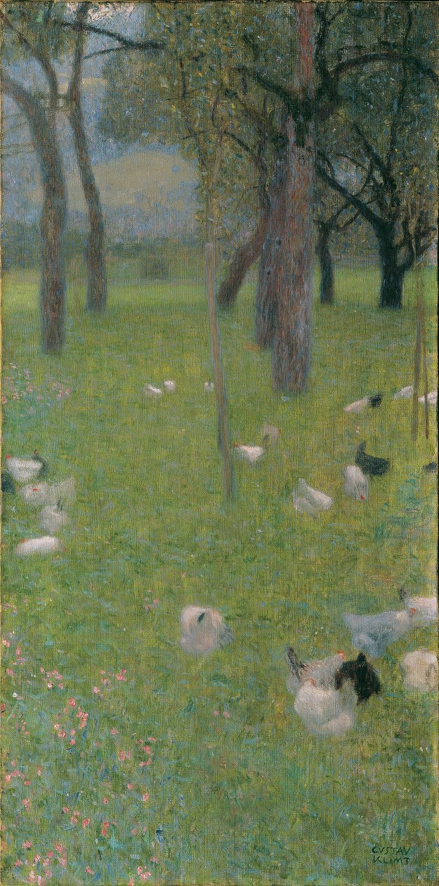 Depois da chuva de Gustav Klimt