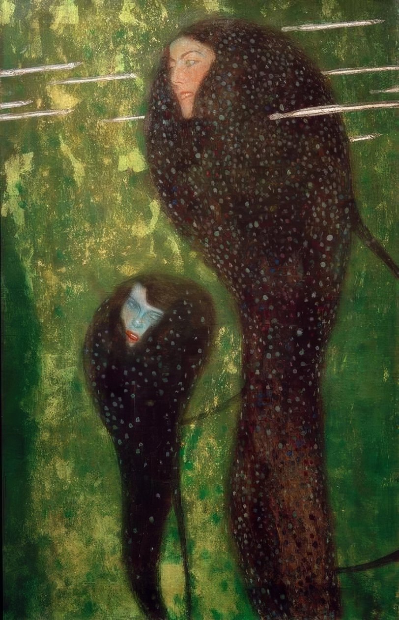 Sereias (peixe prateado) de Gustav Klimt