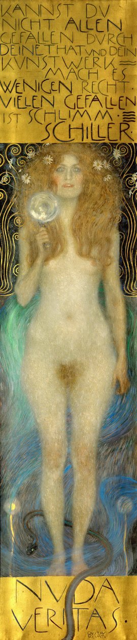 Naked Truth, 1899 de Gustav Klimt