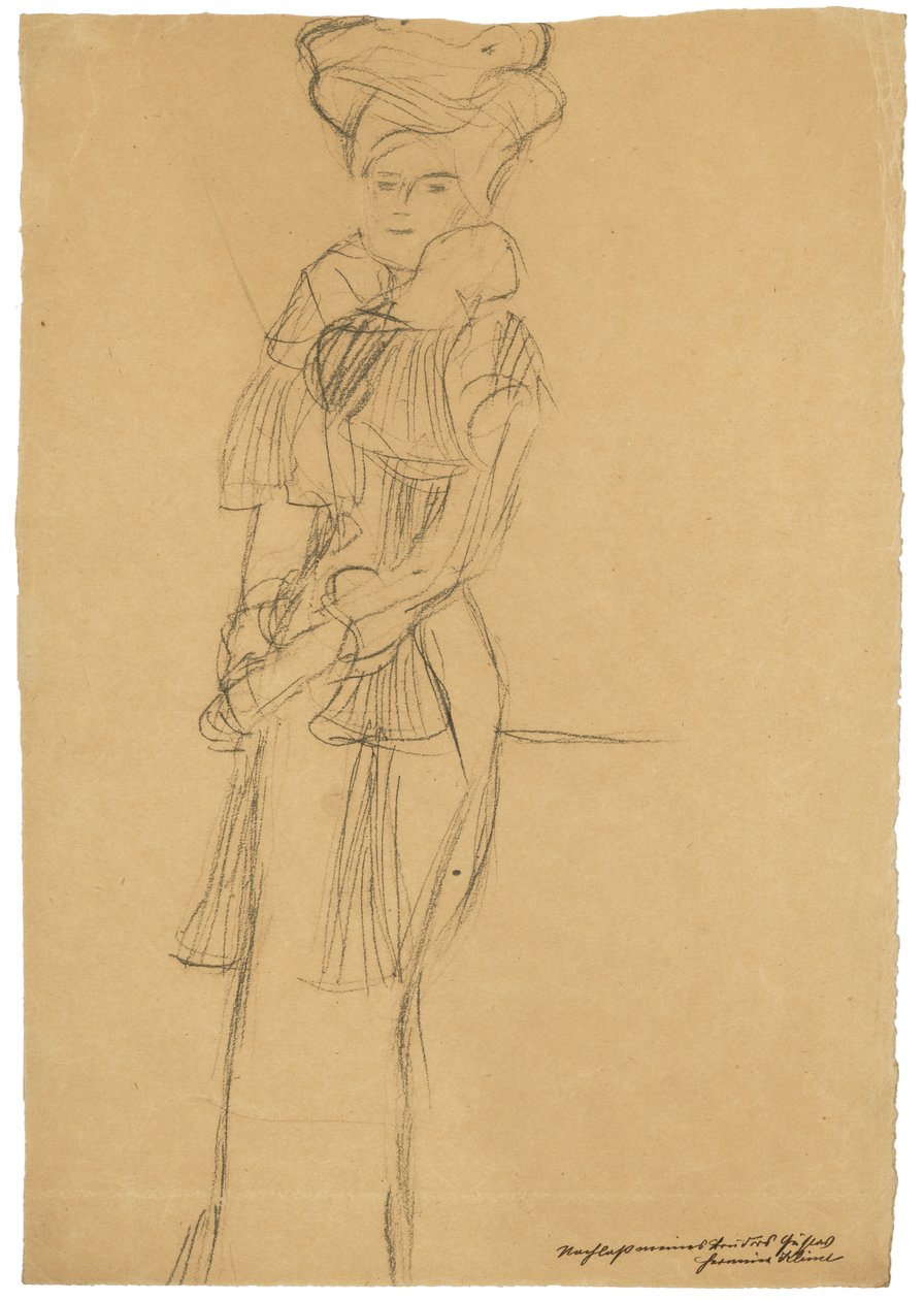 Retrato de Marie Henneberg de Gustav Klimt