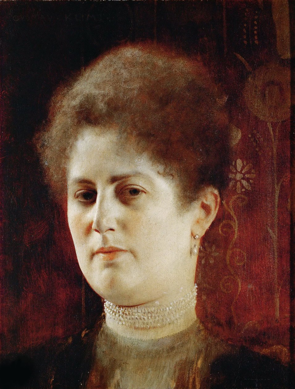 Retrato de uma mulher, 1894. de Gustav Klimt